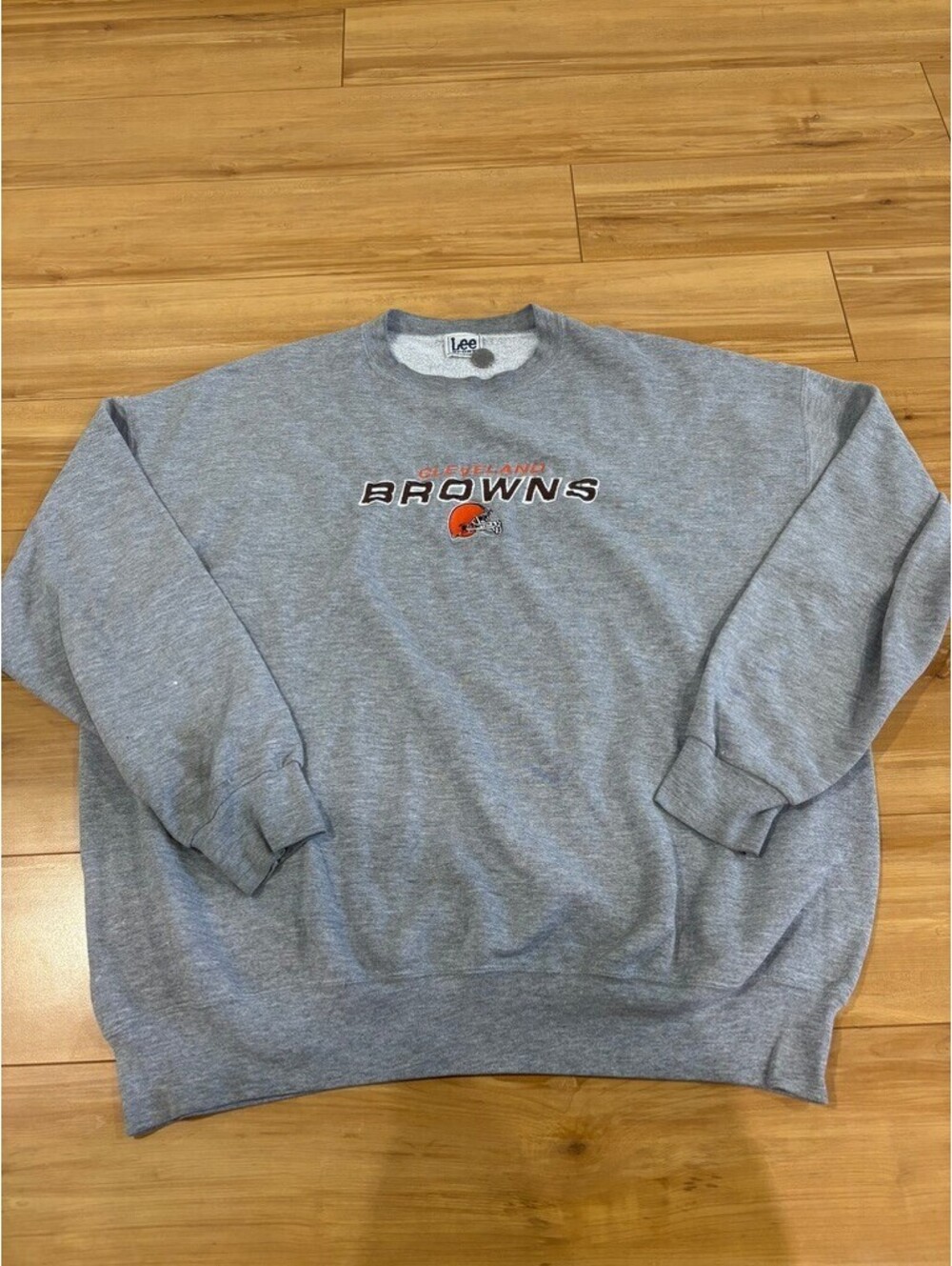 Vintage 90s Lee Sport Cleveland Browns Embroidered Sweatshirt